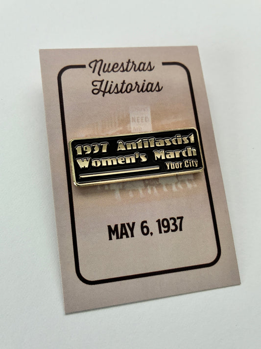 1937 AFWM banner (soft enamel pin)