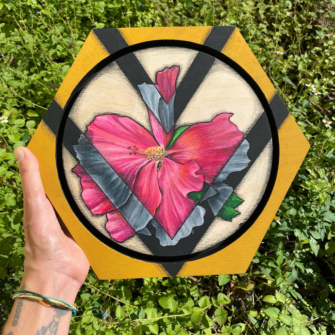 Hibiscus (Hexagon)